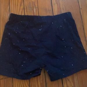 Girls navy blue shorts